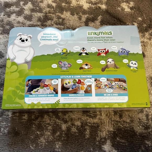 Fisher-Price Linkimals Puzzlin' Shapes Polar Bear (NEW) - Picture 2 of 2